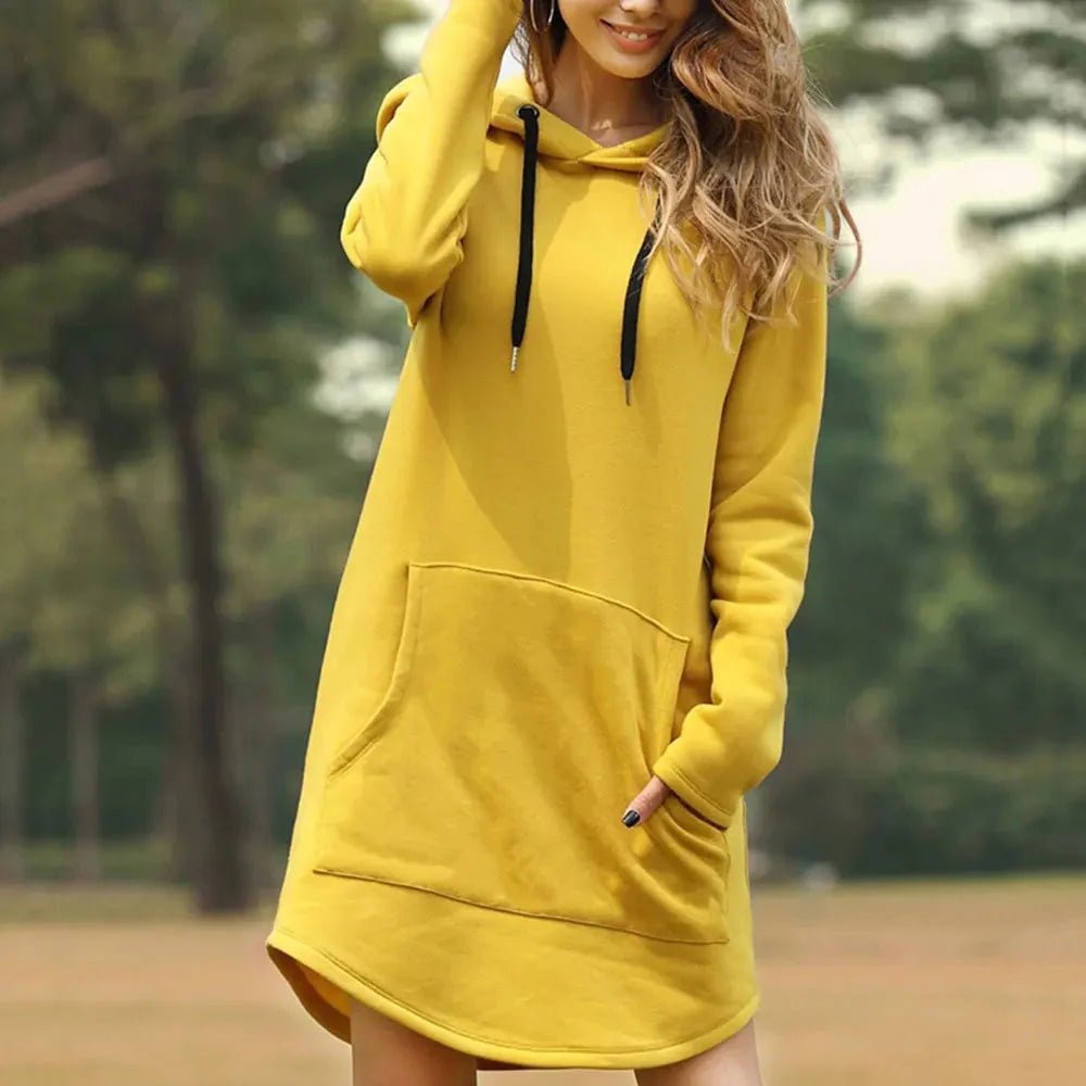 HoodieDress™ | Wärme, Stil und Komfort in einem Kleid | 50% RABATT - Finezo.de