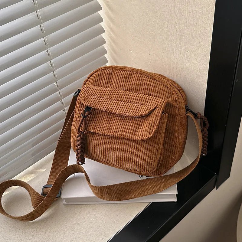 Corduroy™ | Damen Kleine Schultertasche | 50% RABATT - Finezo.de