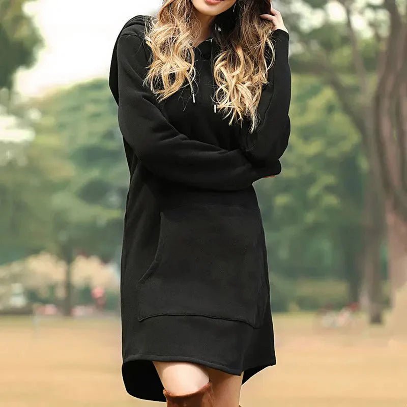 HoodieDress™ | Wärme, Stil und Komfort in einem Kleid | 50% RABATT - Finezo.de
