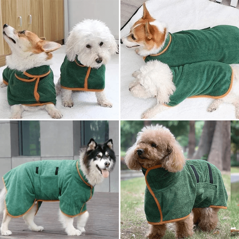 Dry coat™ | Schnell trocknendes Hundetuch - Finezo.de