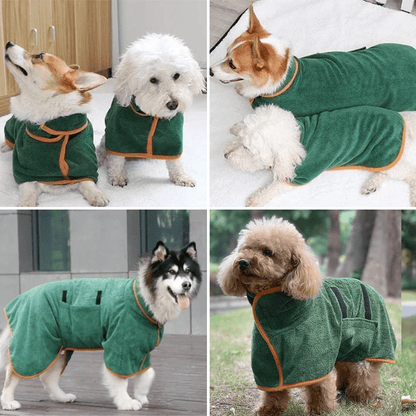 Dry coat™ | Schnell trocknendes Hundetuch - Finezo.de