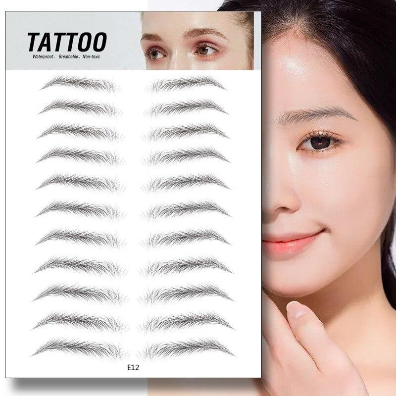 BrowLuxe™ | 4D Waterproof Eyebrow Tattoo Stickers - 1+1 GRATIS - Finezo.de