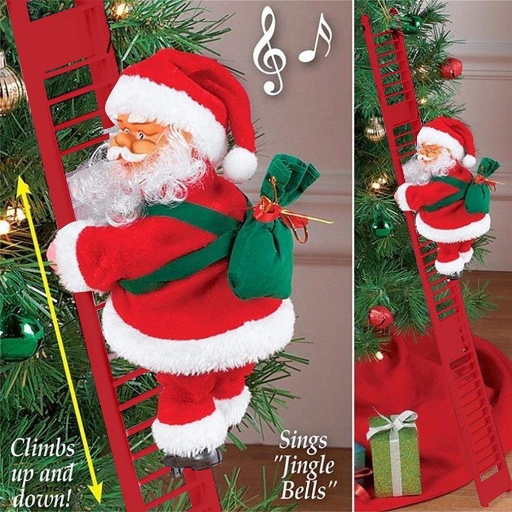 Climbing Santa™ | Musikalische Leiter zum Klettern | 50% RABATT - Finezo.de