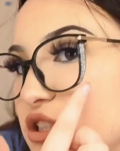 Damen tragbare modische Lesebrille mit Blaulichtfilter