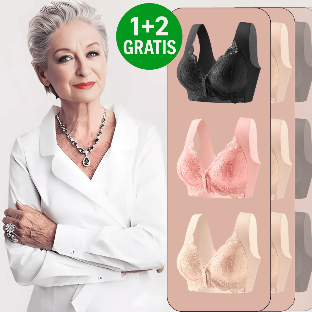 Lustiva™ | Formende Büste ohne Bügel mit Vorderseiteverschluss | 1+2 GRATIS! - Finezo.de