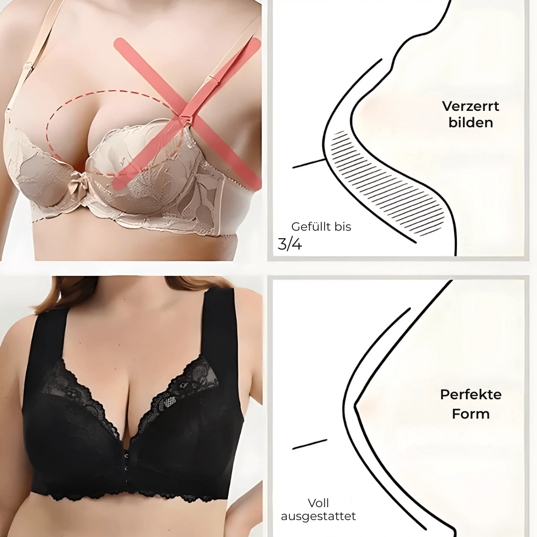 Lustiva™ | Formende Büste ohne Bügel mit Vorderseiteverschluss | 1+2 GRATIS! - Finezo.de
