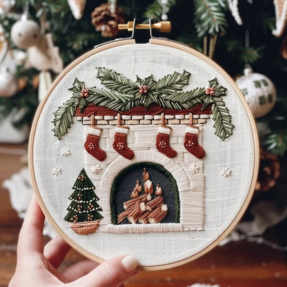 MerryStitch™ | Handgemaakte Weihnachts - Stickset für Anfänger - Finezo.de