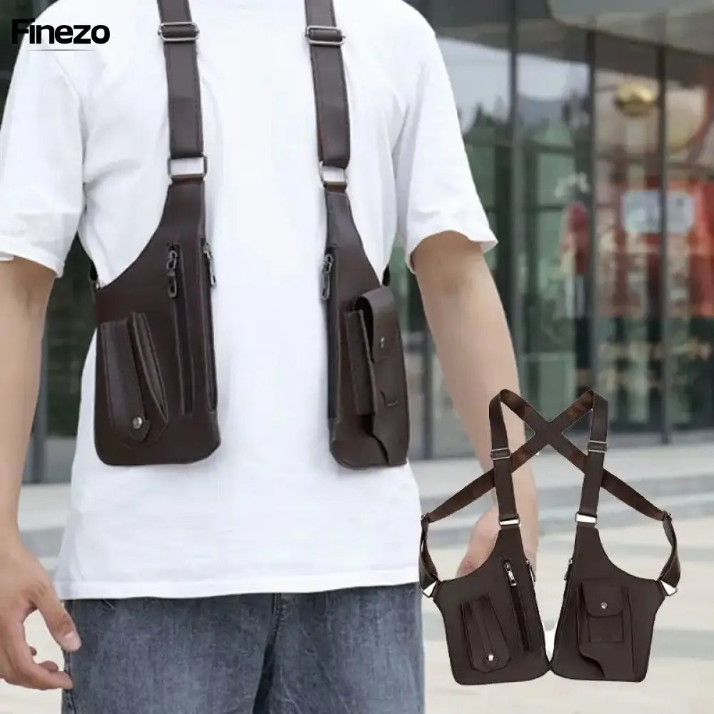 Cavallo™ | Außen Anti-Diebstahl Unterarm Schultertasche für Männer | 50% RABATT