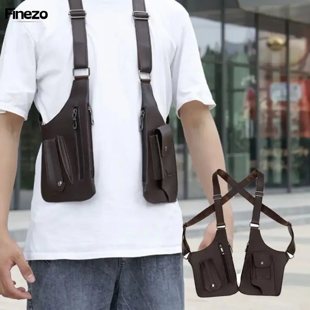 Cavallo™ | Außen Anti - Diebstahl Unterarm Schultertasche für Männer | 50% RABATT - Finezo.de
