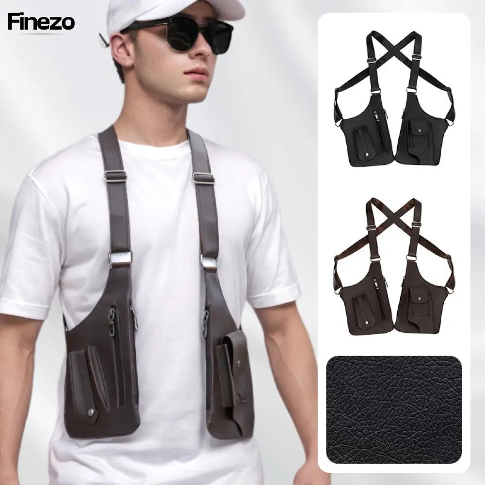 Cavallo™ | Außen Anti - Diebstahl Unterarm Schultertasche für Männer | 50% RABATT - Finezo.de