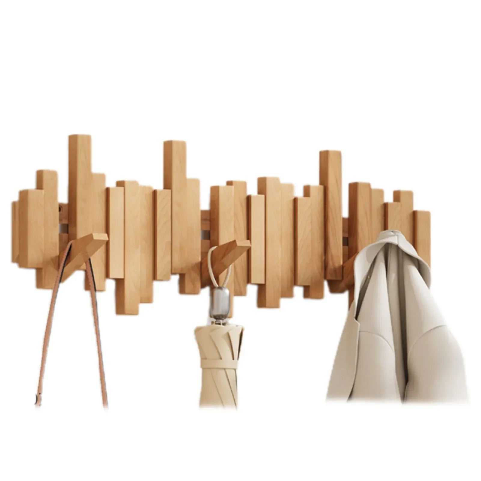 OakRack™ | Stilvoller Kleiderständer mit klavierinspiriertem Design | 50% RABATT - Finezo.de