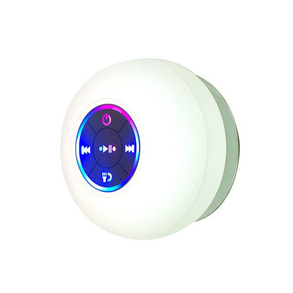 ShowePro™ | Mini Bluetooth - Duschlautsprecher mit LED - Licht - Finezo.de
