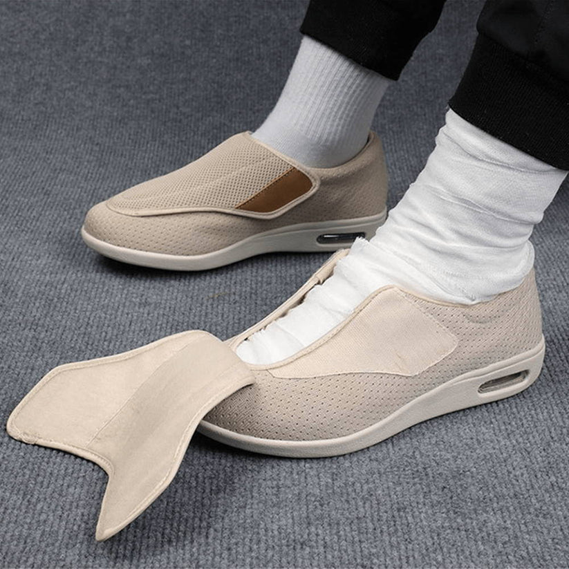 FreeStep™ | Breite Diabetikersandalen für geschwollene Füße | 50% RABATT - Finezo.de