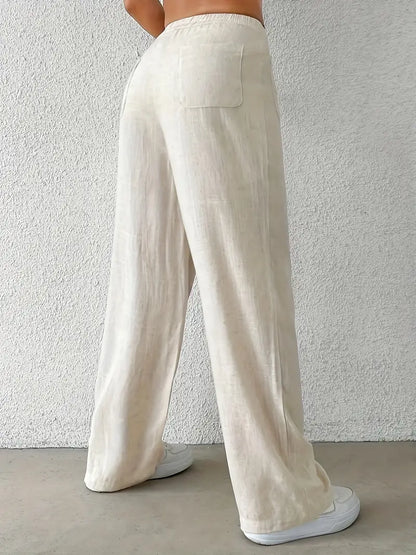 Evana | Atmungsaktive Leinenhose