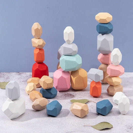 Woodies™ | Montessori Bauklötze - Nordic - Finezo.de