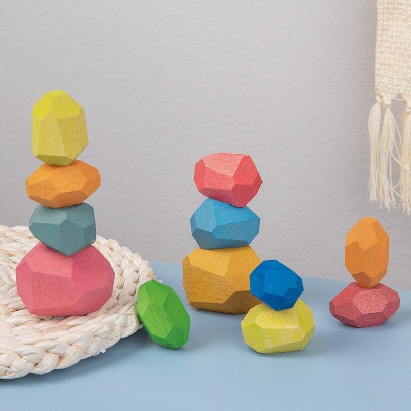 Woodies™ | Montessori Bauklötze - Nordic - Finezo.de