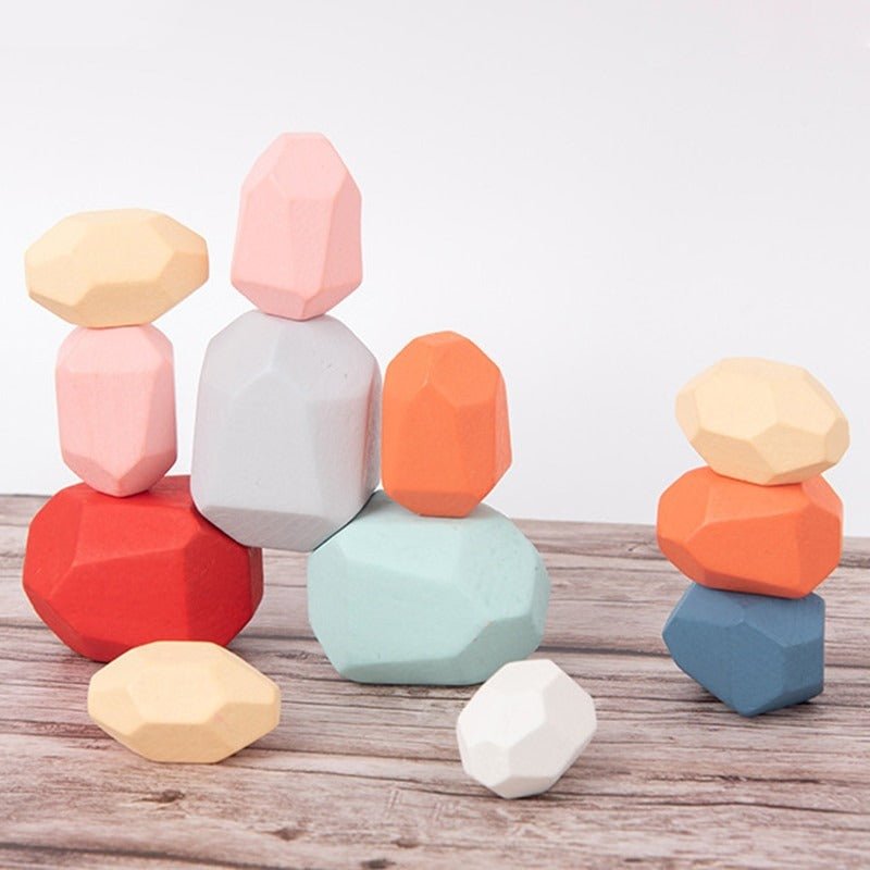 Woodies™ | Montessori Bauklötze - Nordic - Finezo.de