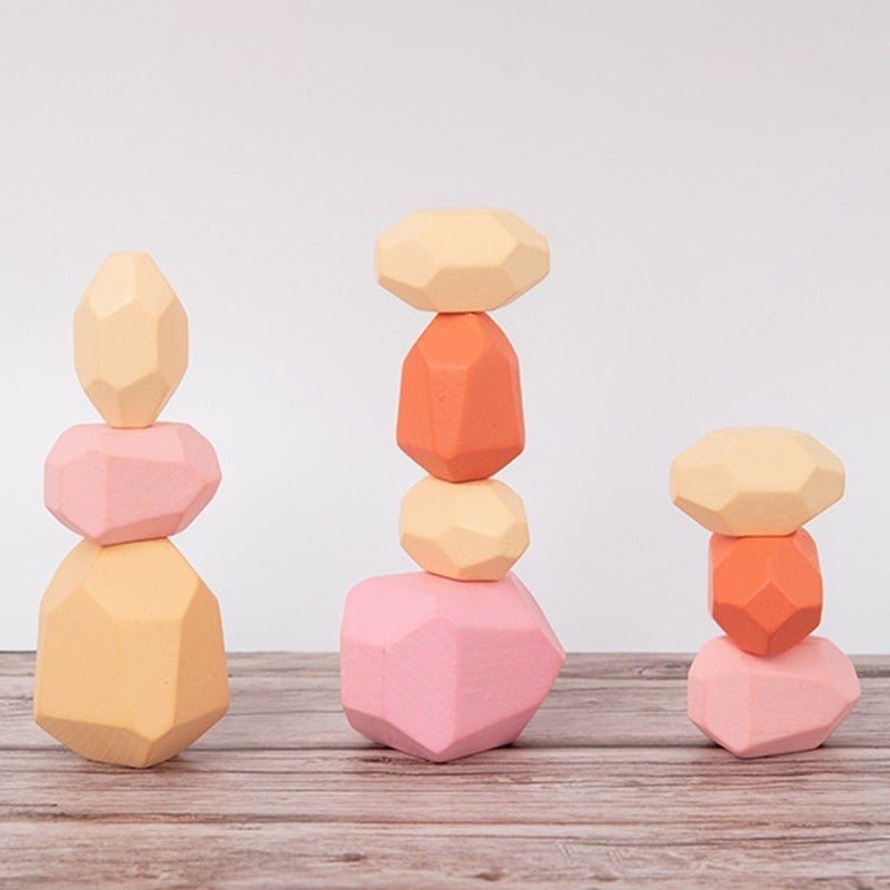 Woodies™ | Montessori Bauklötze - Nordic - Finezo.de