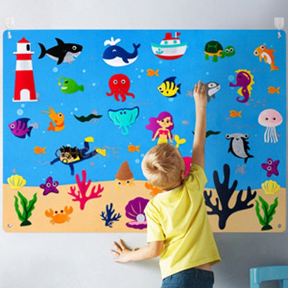 KidBoard™ | Endloses Entdecken und Spielen! - Filzbrett | 50% RABATt - Finezo.de