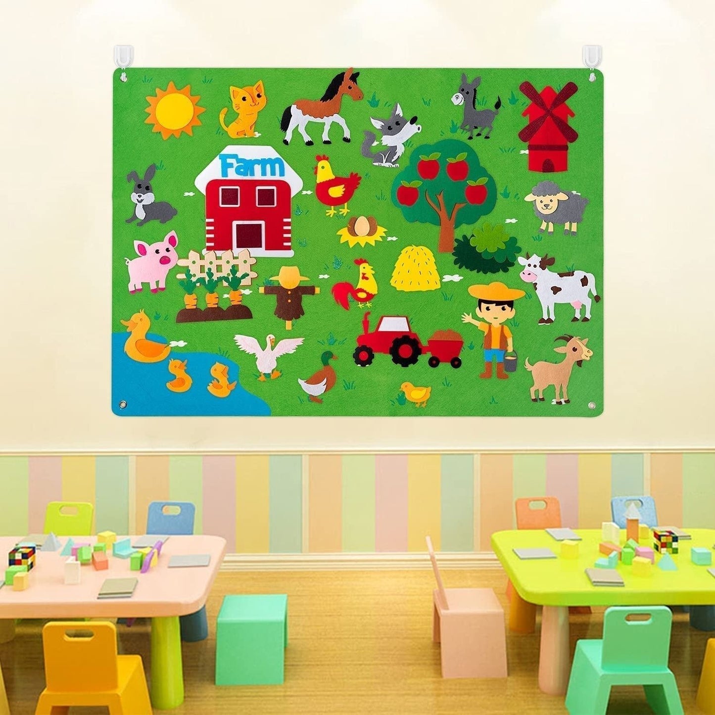 KidBoard™ | Endloses Entdecken und Spielen! - Filzbrett | 50% RABATt - Finezo.de