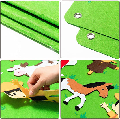 KidBoard™ | Endloses Entdecken und Spielen! - Filzbrett | 50% RABATt - Finezo.de