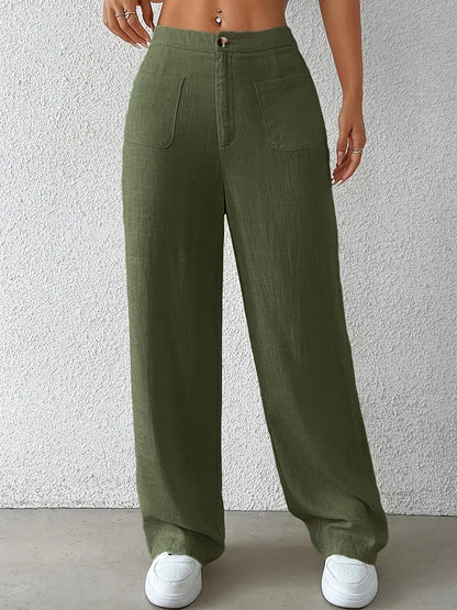 Evana | Atmungsaktive Leinenhose