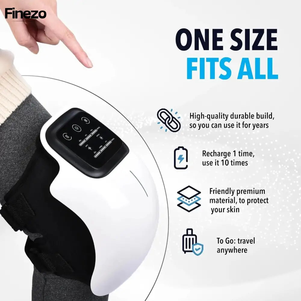 EaseMotion™ | Knie-Massager mit Rotlichttherapie | 50% RABATT