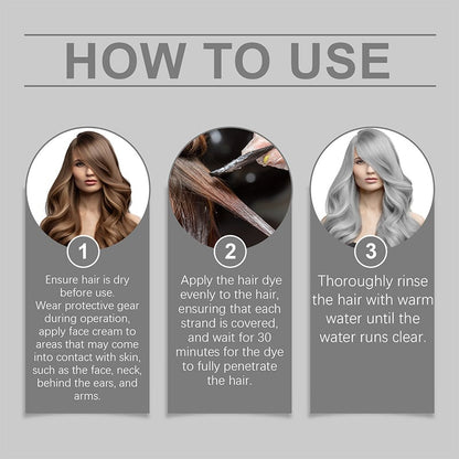 SilverGlow™ | 2 - in - 1 Silber Haarfarbe & Natürlicher Extrakt - 1+1 GRATIS - Finezo.de