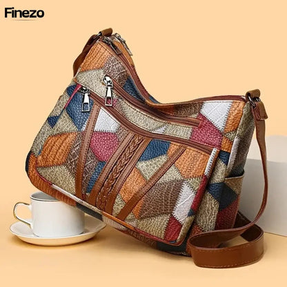 Éloïse™ | Damen Vintage Umhängetasche | 50% RABATT - Finezo.de