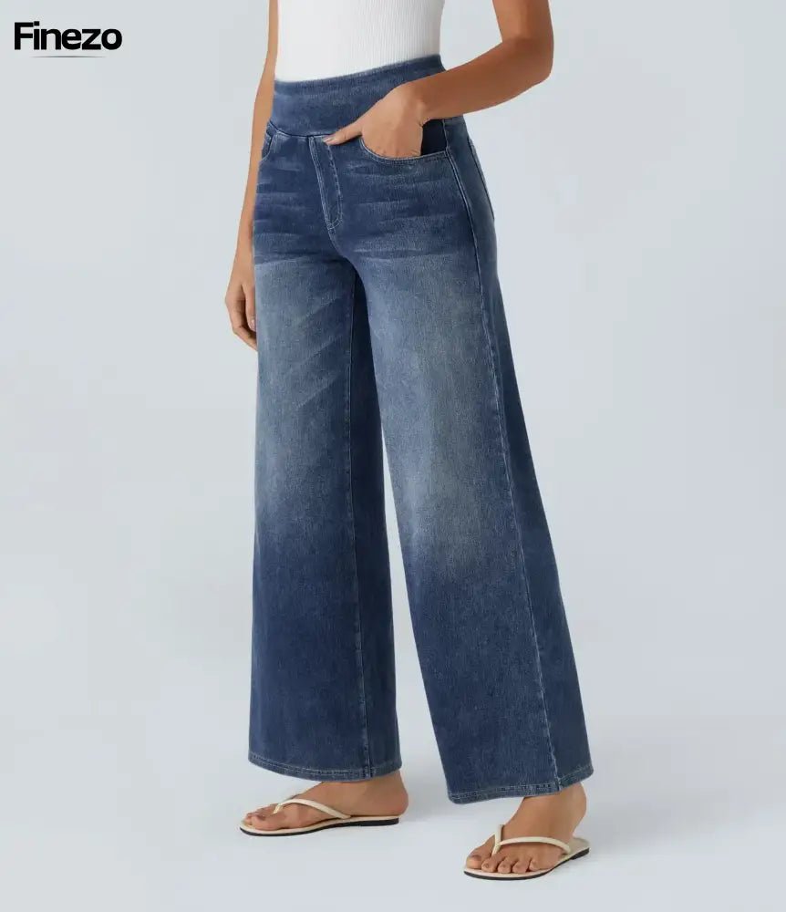 Eve™ | Elastische Hose mit hohem Bund | 1+2 GRATIS - Finezo.de