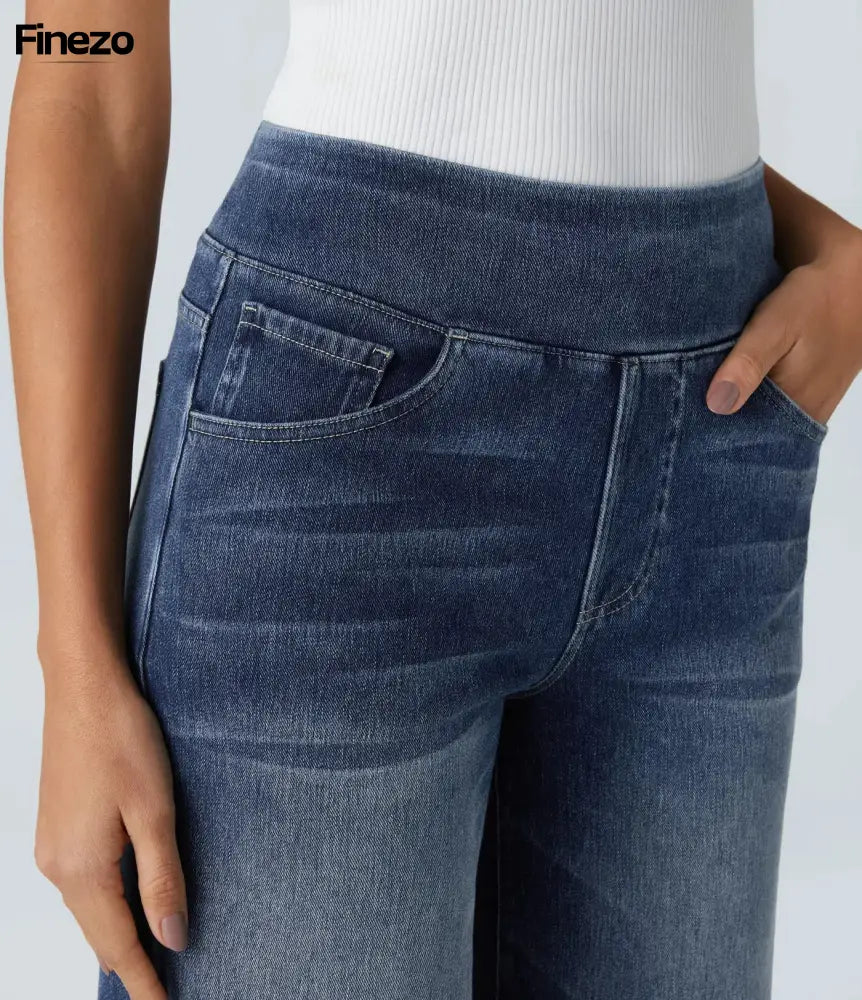 Eve™ | Elastische Hose mit hohem Bund | 1 + 1 GRATIS