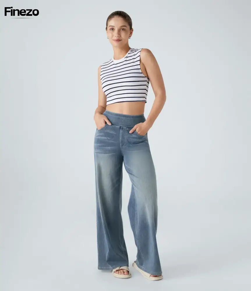 Eve™ | Elastische Hose mit hohem Bund | 1+2 GRATIS - Finezo.de
