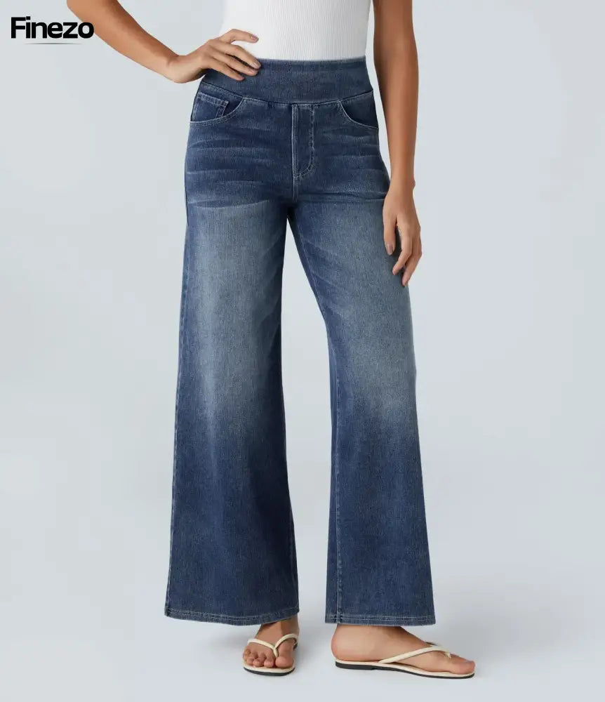 Eve™ | Elastische Hose mit hohem Bund | 1 + 1 GRATIS
