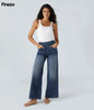 Eve™ | Elastische Hose mit hohem Bund | 1 + 1 GRATIS Dunkelblau / XS