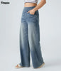 Eve™ | Elastische Hose mit hohem Bund | 1 + 1 GRATIS Hellblau / XS