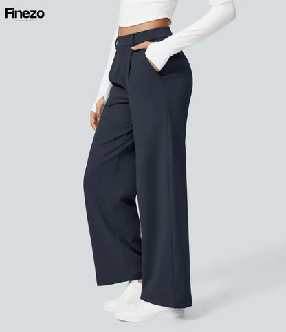 Finne™ - Weite Damenhose mit Hoher Taille