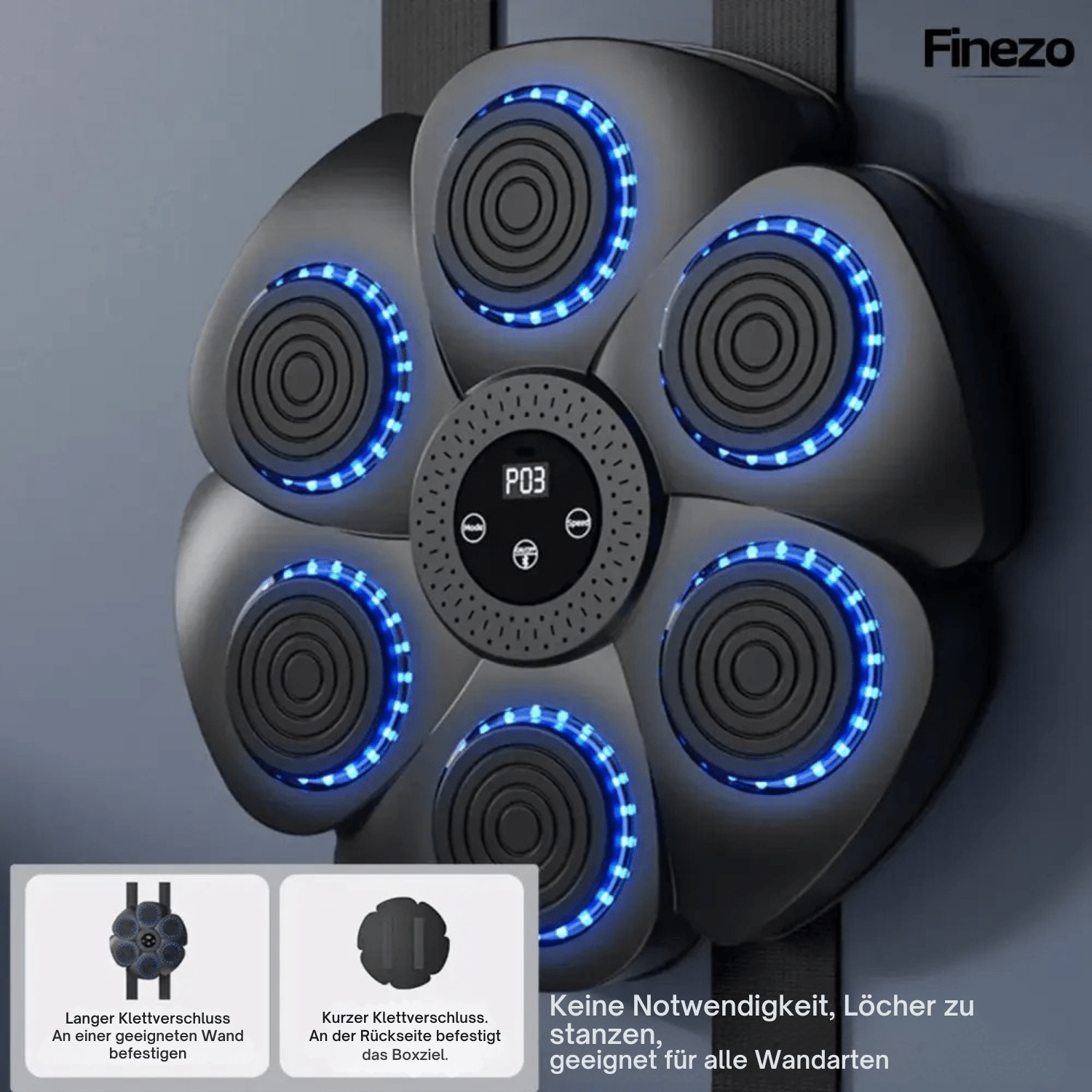 PowerPunch™ | Smart Music Boxing Machine - Für Ihre Fitness Transformation zu Hause| 50% RABATT - Finezo.de