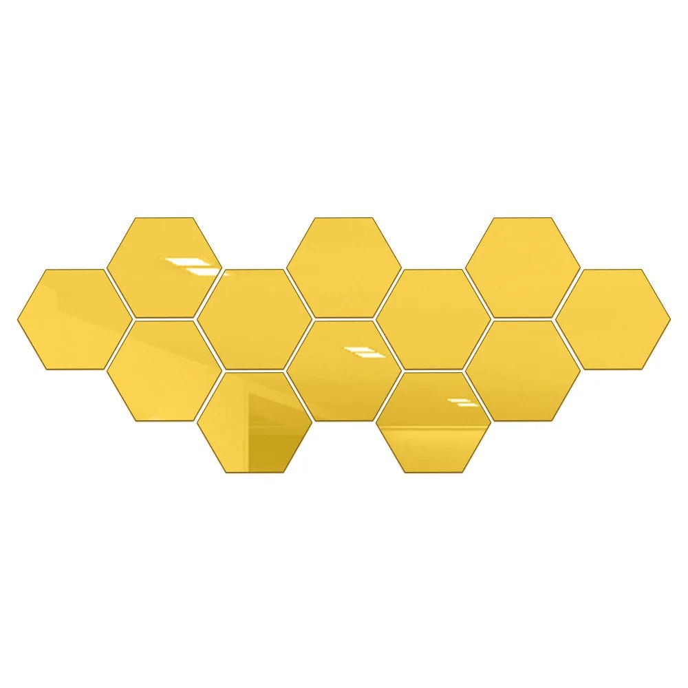 Hexmirror™ | Sechseck - Spiegel Wandaufkleber | 50% RABATT - Finezo.de