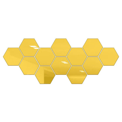 Hexmirror™ | Sechseck - Spiegel Wandaufkleber | 50% RABATT - Finezo.de