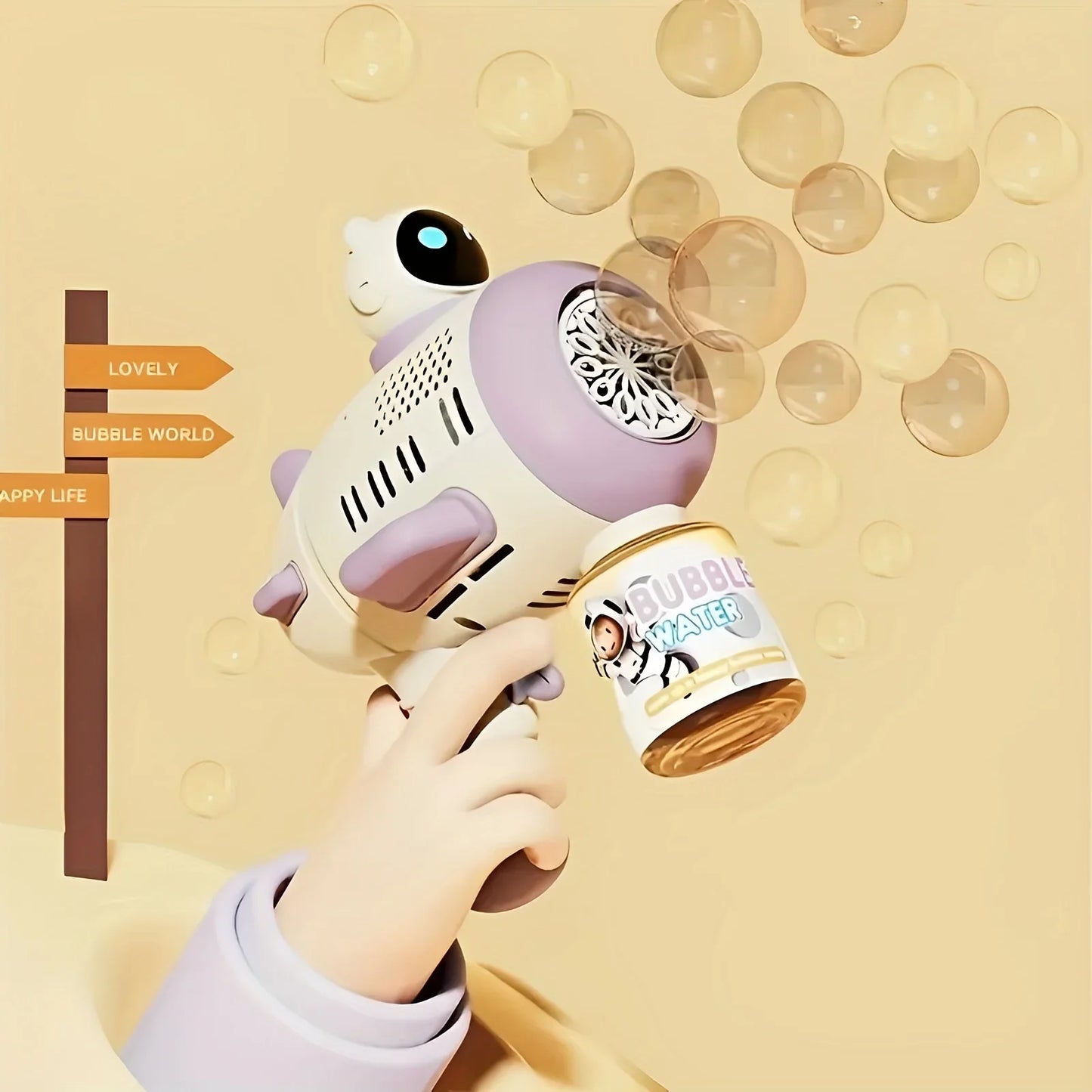 Bubble Blaster™ | Bubbel Mania - Blasrohr für Seifenblasen - Finezo.de