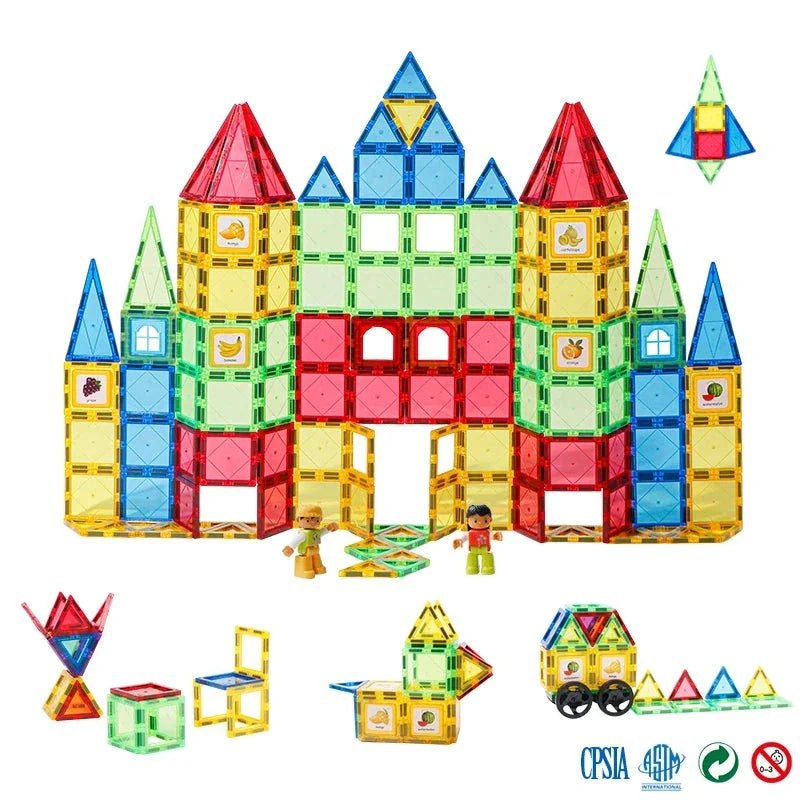 Magnet Toy™ | Kreativität Entwickeln - Magnetische Fliesen | 50% RABATT - Finezo.de