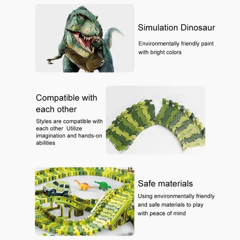 DinoRace™ | Dino - Rennabenteuer - Rennstrecke - Finezo.de