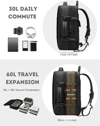 Komprimierbarer Reise - Rucksack - Finezo.de