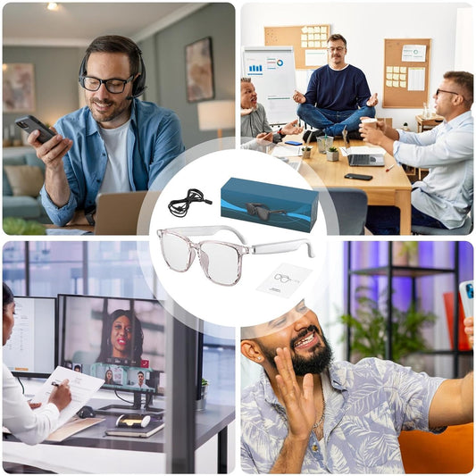VisionSnap™ | Intelligente Alltagsbrille mit Übersetzung - Finezo.de