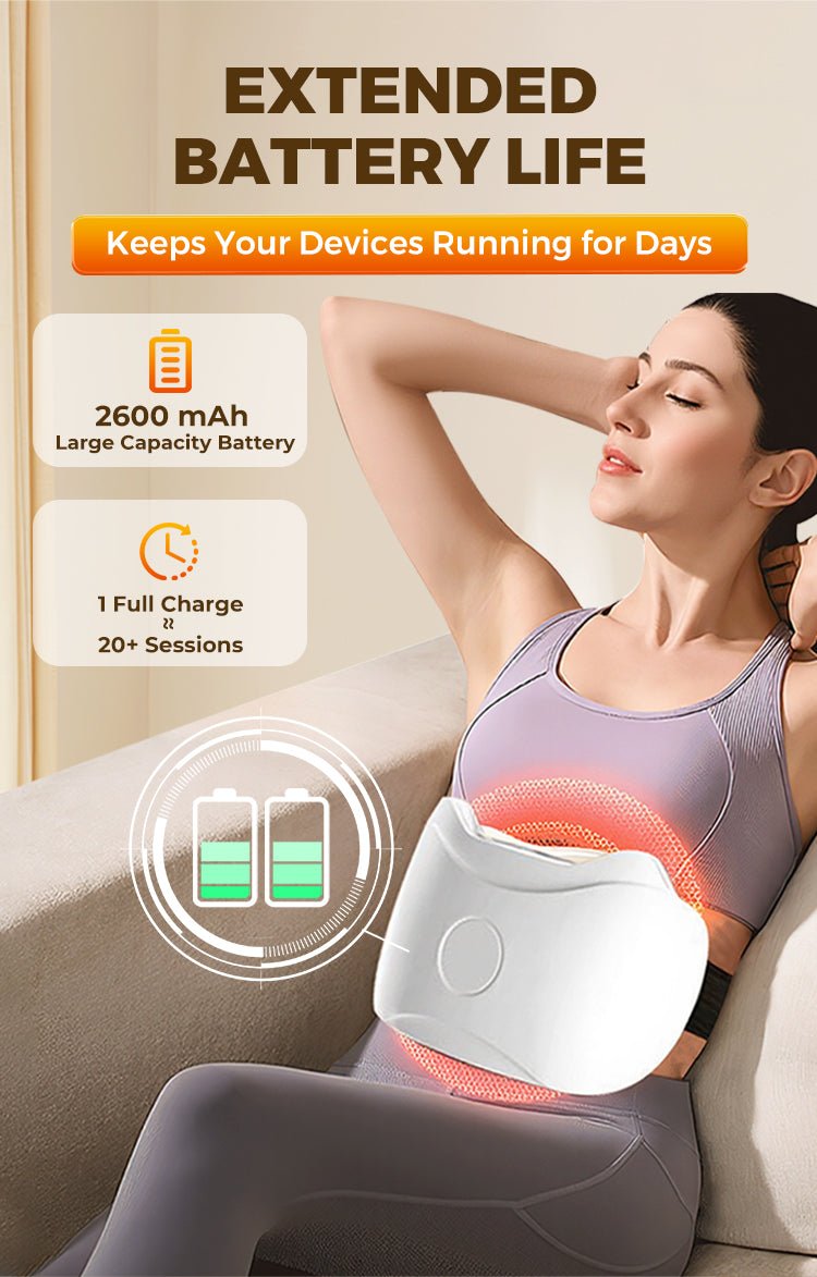 Kabelloser Bauchmassagegerät für Frauen - Finezo.de