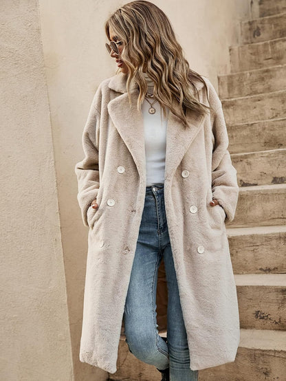 Juul™ | Kuscheliger Damen Teddy Mantel - 50% RABATT - Finezo.de