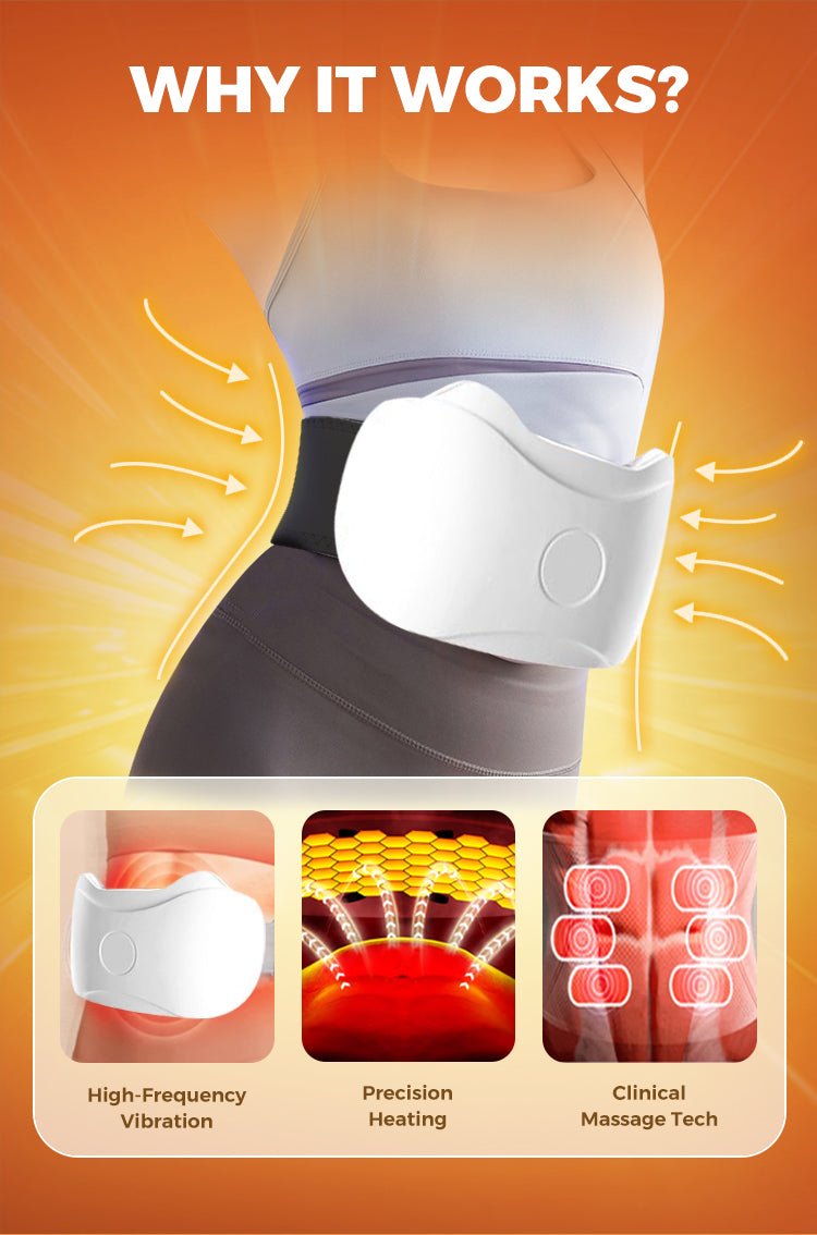 Kabelloser Bauchmassagegerät für Frauen - Finezo.de