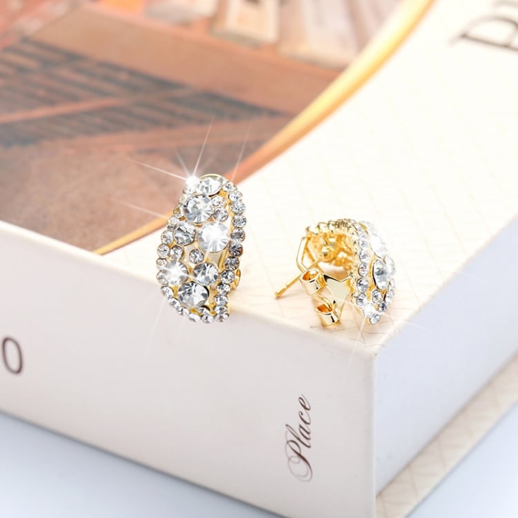 Liora™ | Glänzende Diamantohrringe - 1+1 GRATIS - Finezo.de