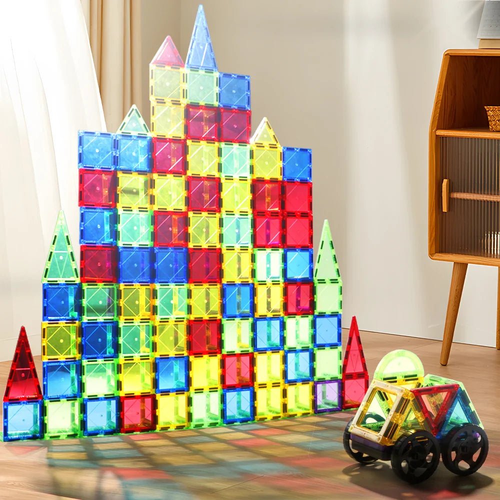 Magnet Toy™ | Kreativität Entwickeln - Magnetische Fliesen | 50% RABATT - Finezo.de