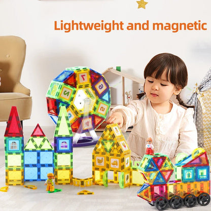 Magnet Toy™ | Kreativität Entwickeln - Magnetische Fliesen | 50% RABATT - Finezo.de